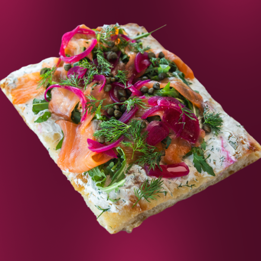 Smoked Salmon Pizza
